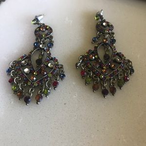 Vintage Colorful Dangling Earrings